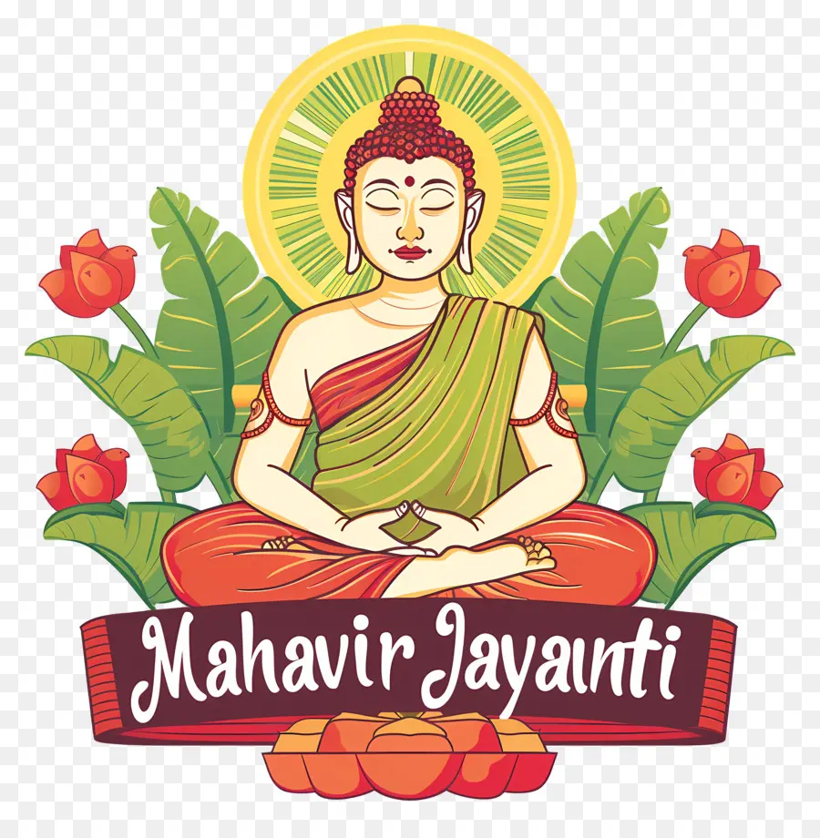 Mahavir Jayanti，Buddha PNG