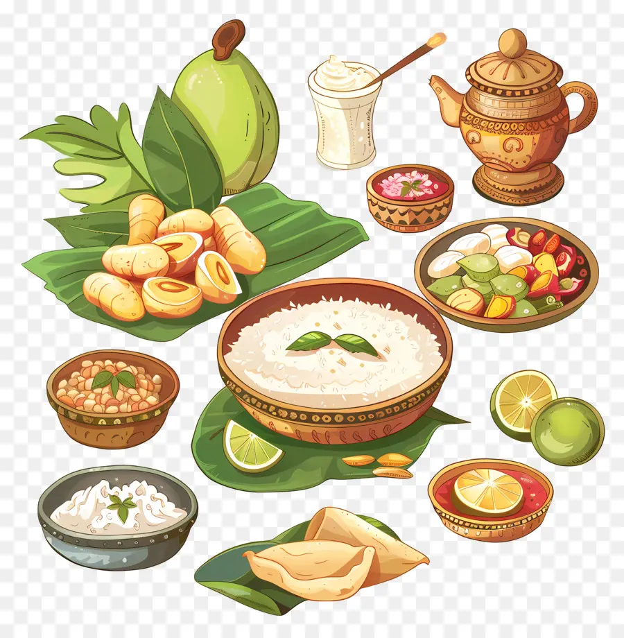 Ugadi Pachadi，Makanan PNG