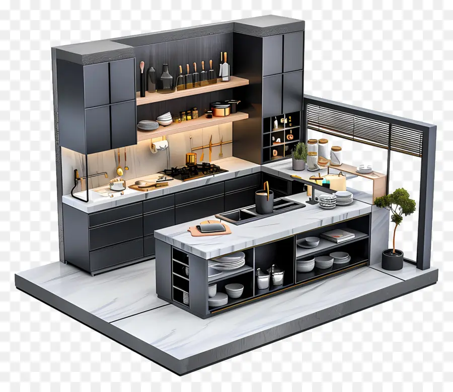 Dapur Modern，Memasak PNG