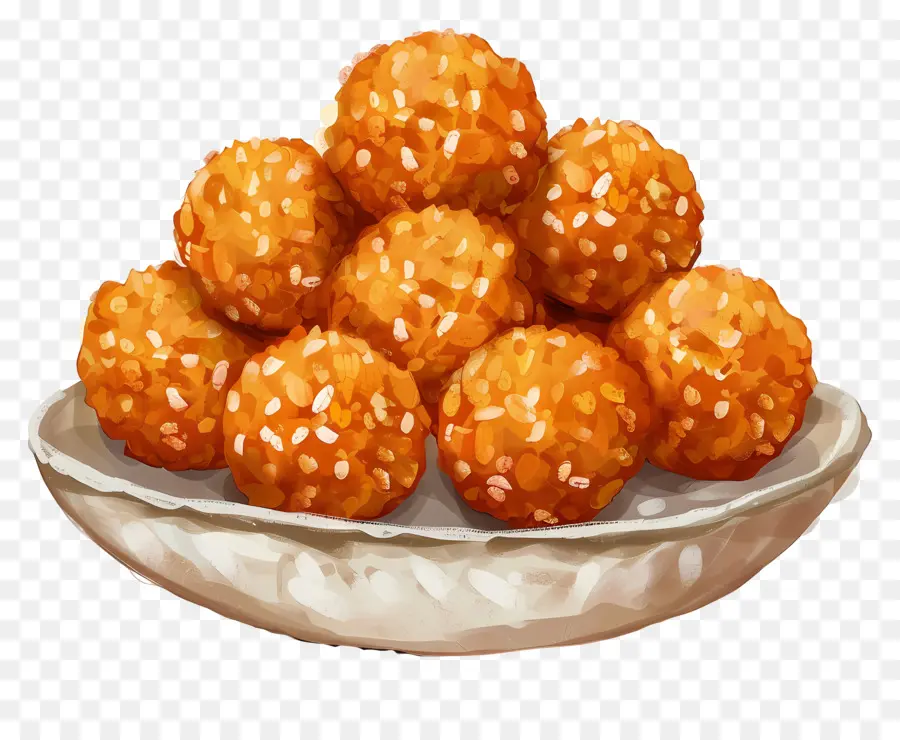 Rava Ladoo，Bola Wijen PNG