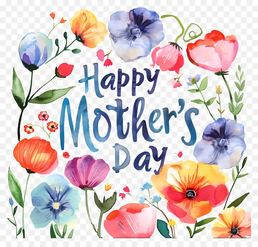Selamat Hari Ibu，Buket Bunga PNG