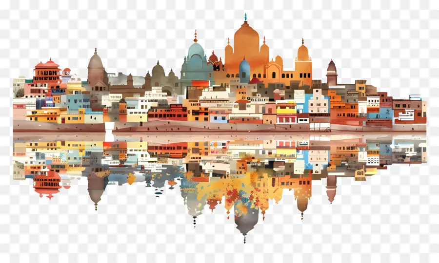 Varanasi，Cakrawala Kota PNG