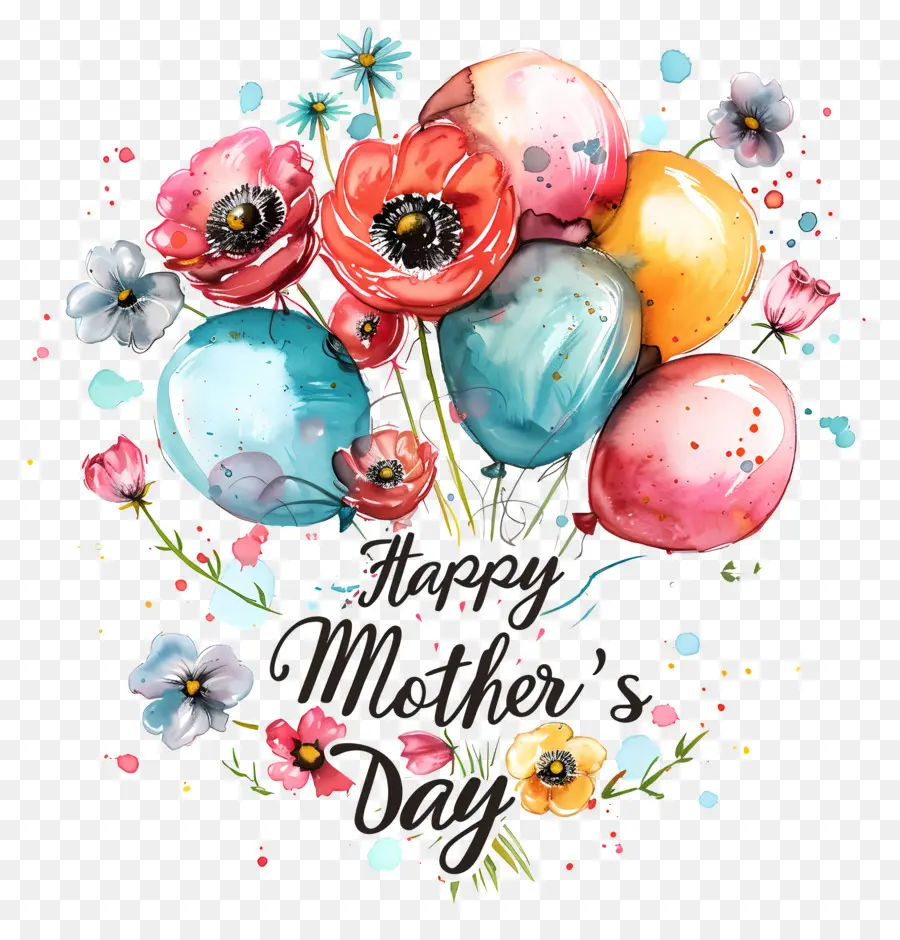Selamat Hari Ibu，Karangan Bunga PNG