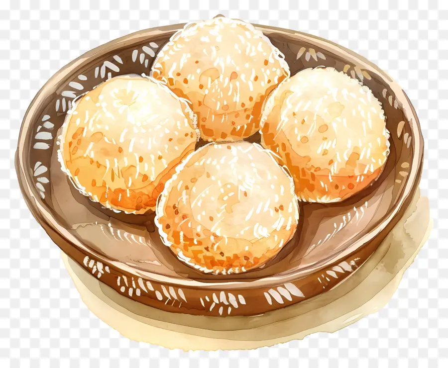 Rava Ladoo，Bola Emas PNG