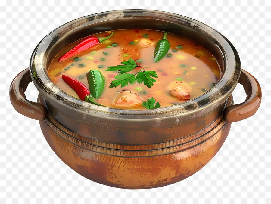 Hidangan Sambar，Sup PNG