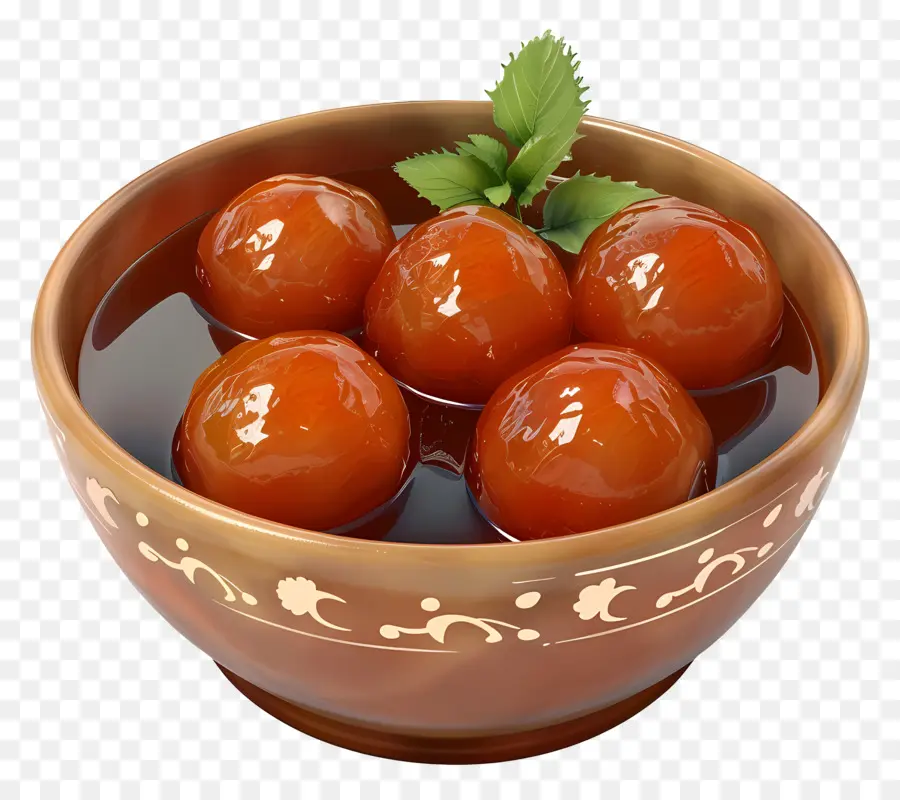 Gulab Jamun，Makanan Penutup India PNG