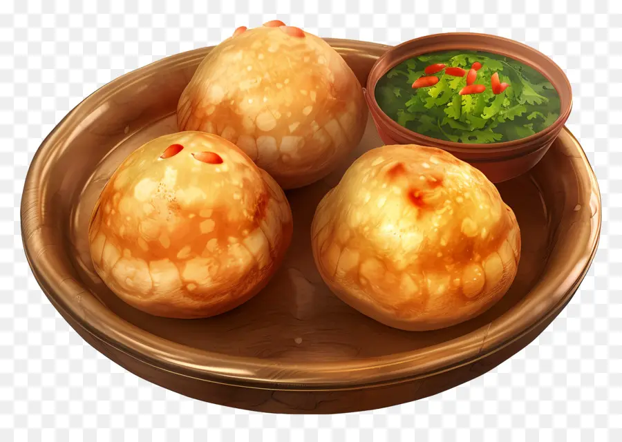 Makanan Panipuri，Pani Puri PNG