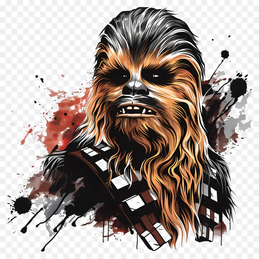 Perang Bintang，Chewbacca PNG