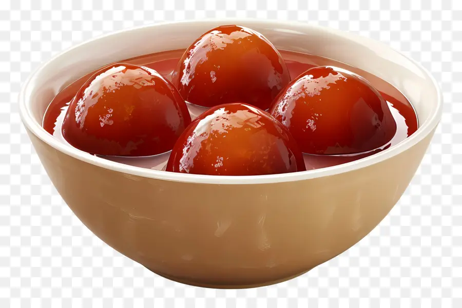 Gulab Jamun，Mangkuk PNG