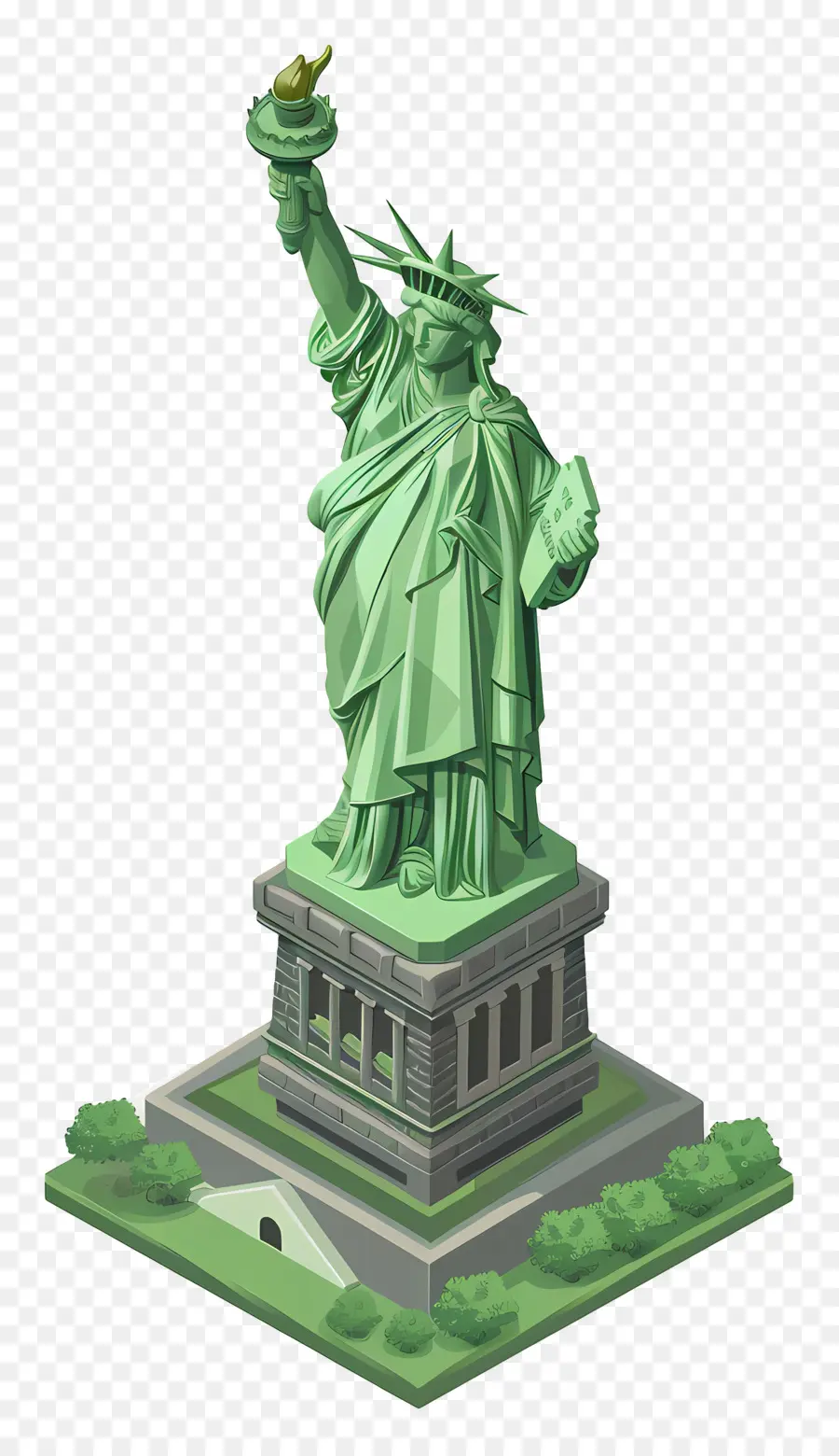 Patung Liberty，New York City PNG