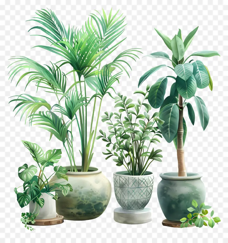 Plant Nursery，Pot Tanaman PNG