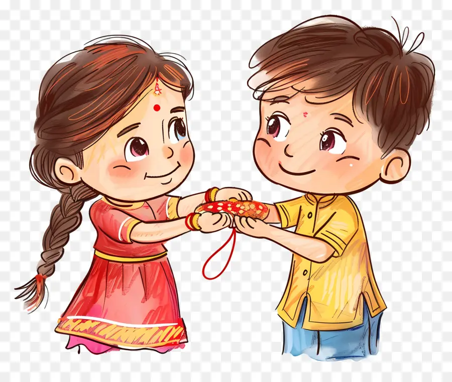 Raksha Bandhan，Anak Anak PNG