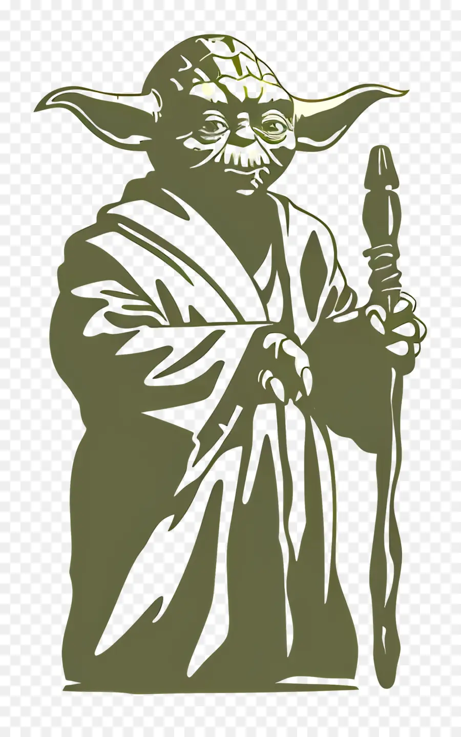 Perang Bintang，Yoda PNG