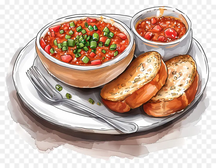 Pav Bhaji，Sup Tomat PNG