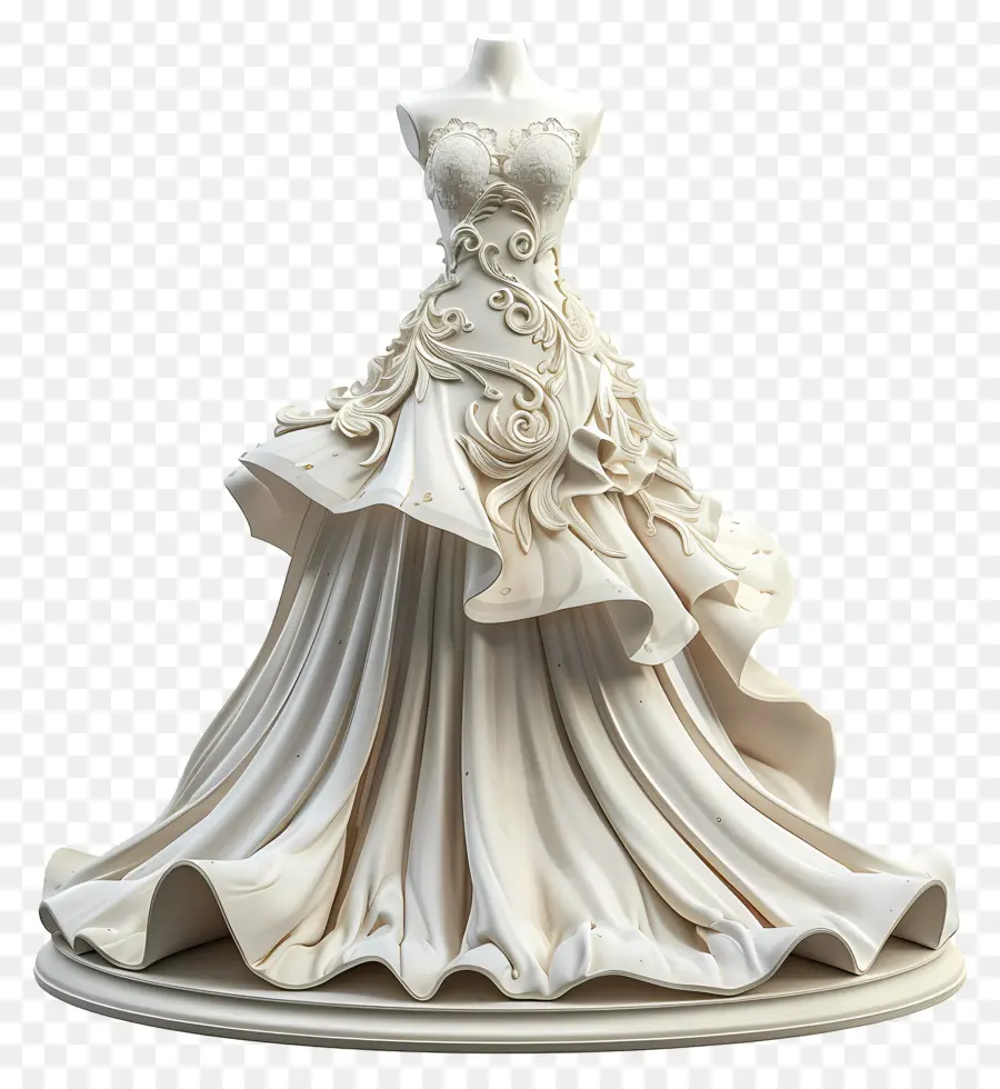 Gaun Pengantin，Gaun Pernikahan Porselen PNG