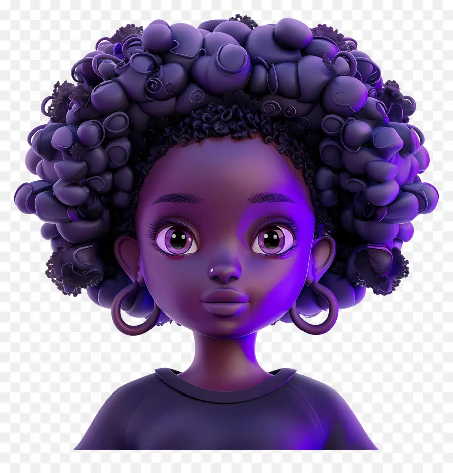 Afro Black Girl，Afrika Amerika PNG