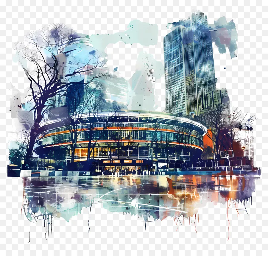 Madison Square Garden，Teater Chicago PNG