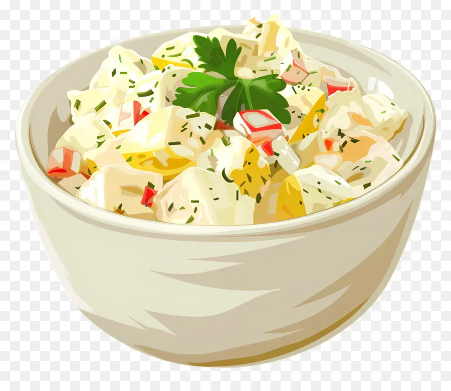 Salad Kentang，Resep Salad PNG