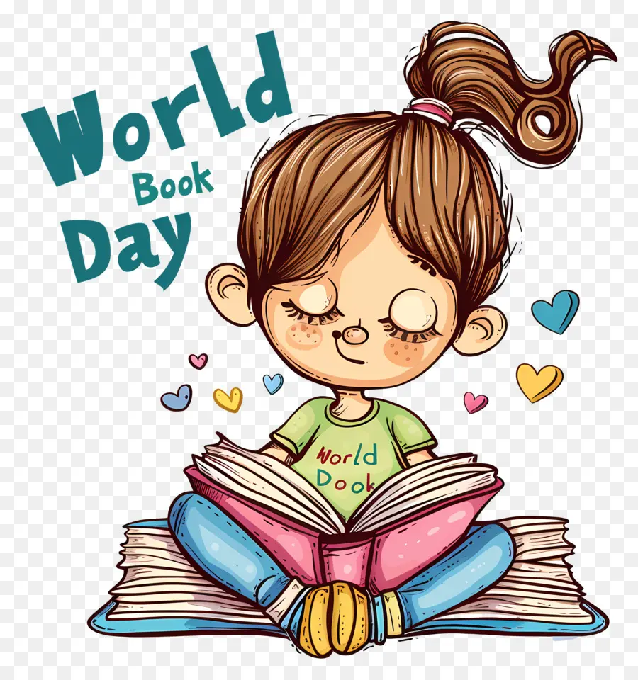 Hari Buku Dunia，Gadis PNG
