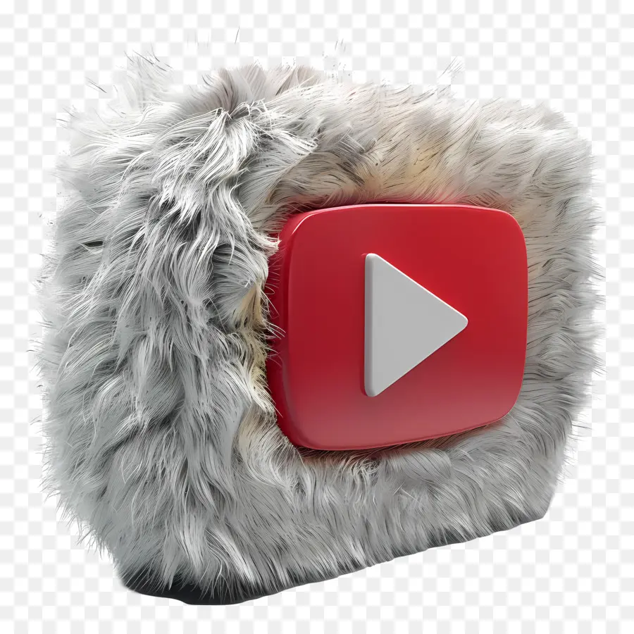 Logo Fuzzy 3d，Pemutar Video PNG
