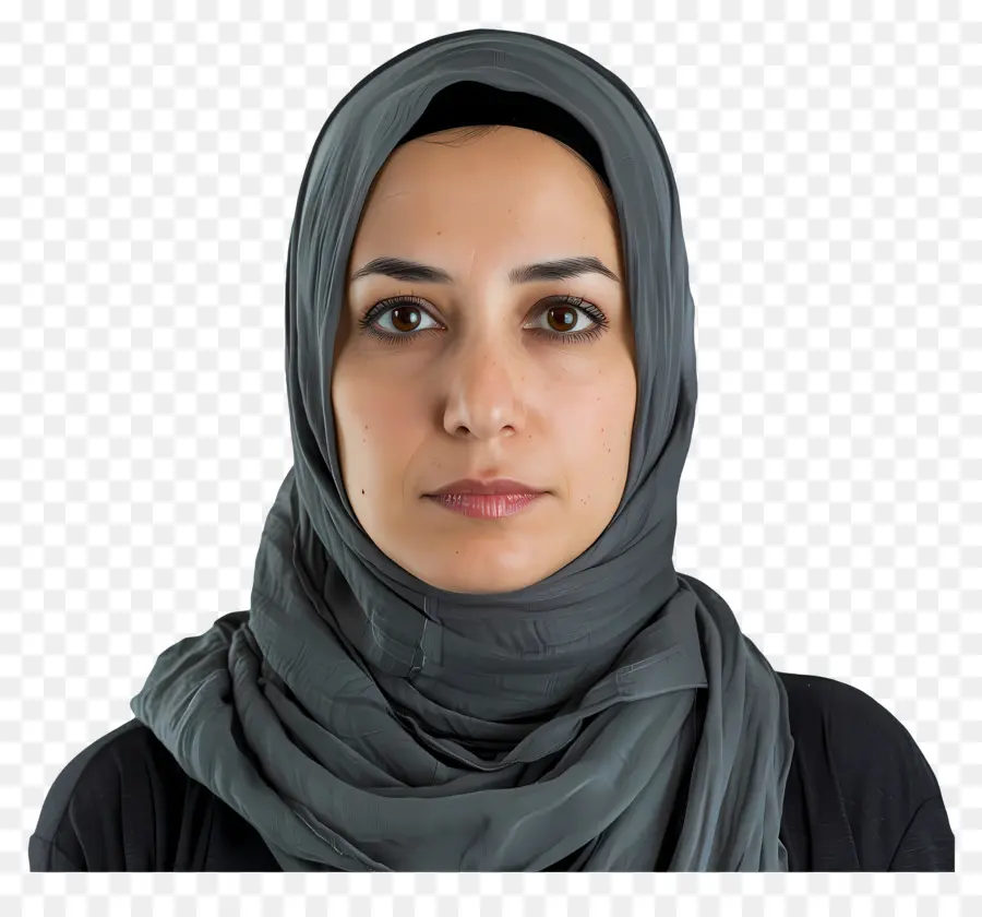 Hijab Wanita Potret，Wanita PNG