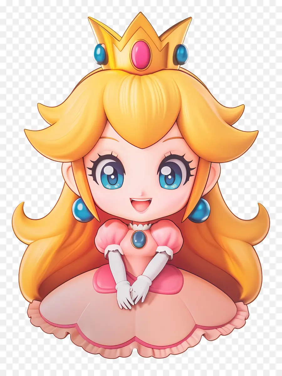 Princess Peach，Putri PNG