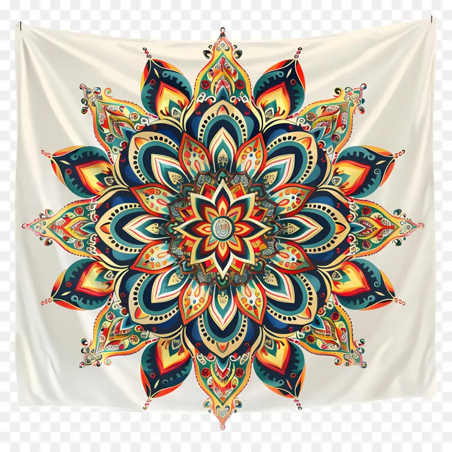 Mandala Tapestry，Permadani PNG