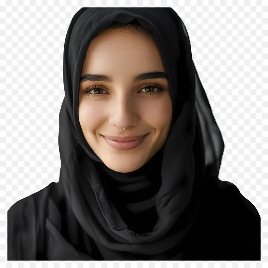 Jilbab Hitam，Busana Muslim PNG