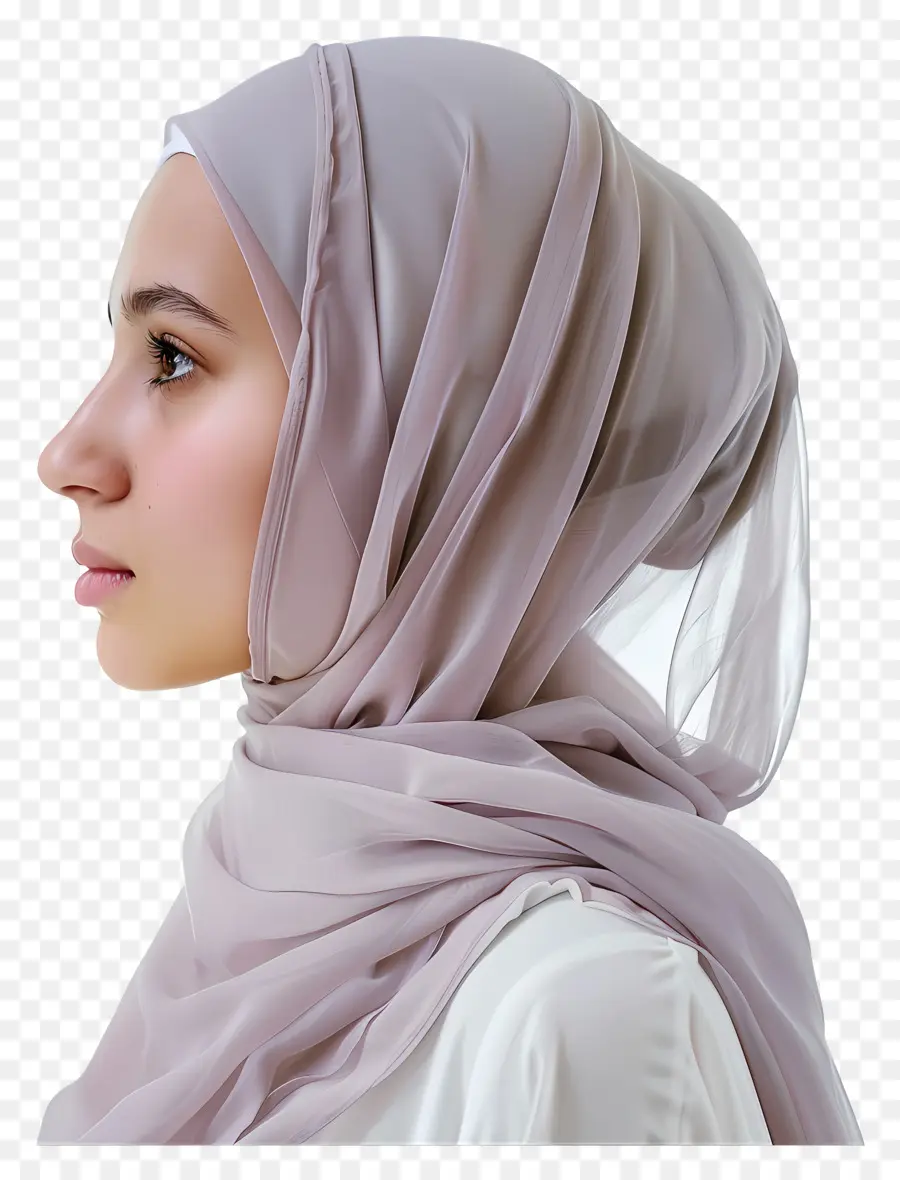 Hijab Pastel，Hijab Fashion PNG