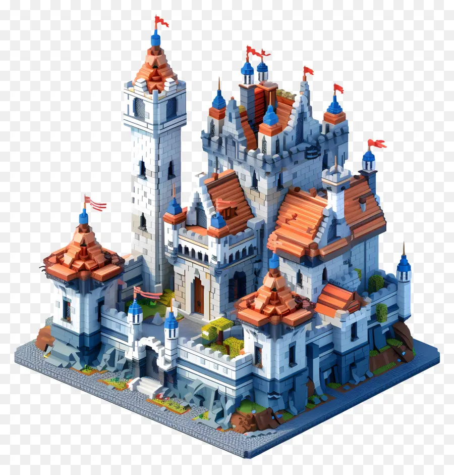 Kastil Minecraft，Kastil PNG
