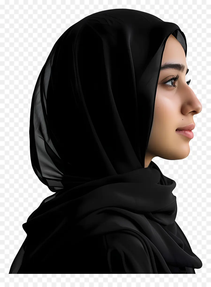 Jilbab Hitam，Wanita PNG