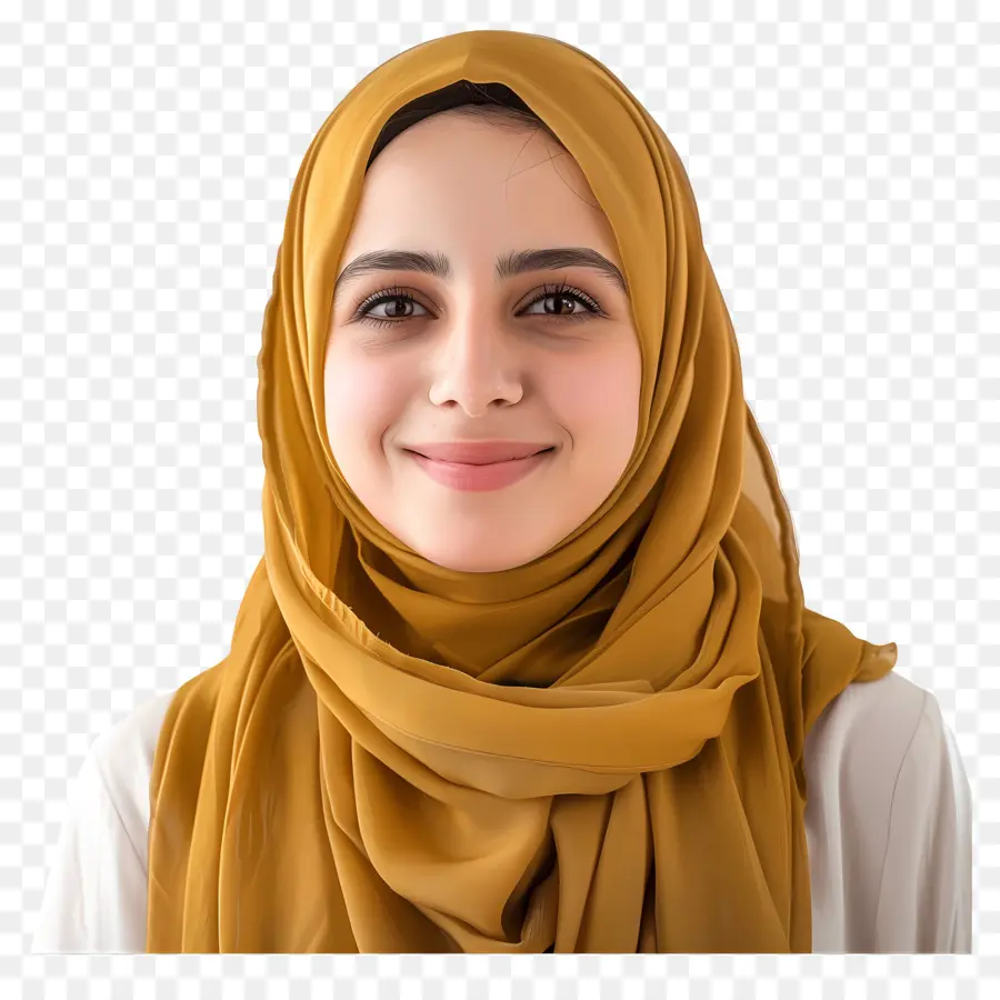 Hijab Emas，Jilbab PNG