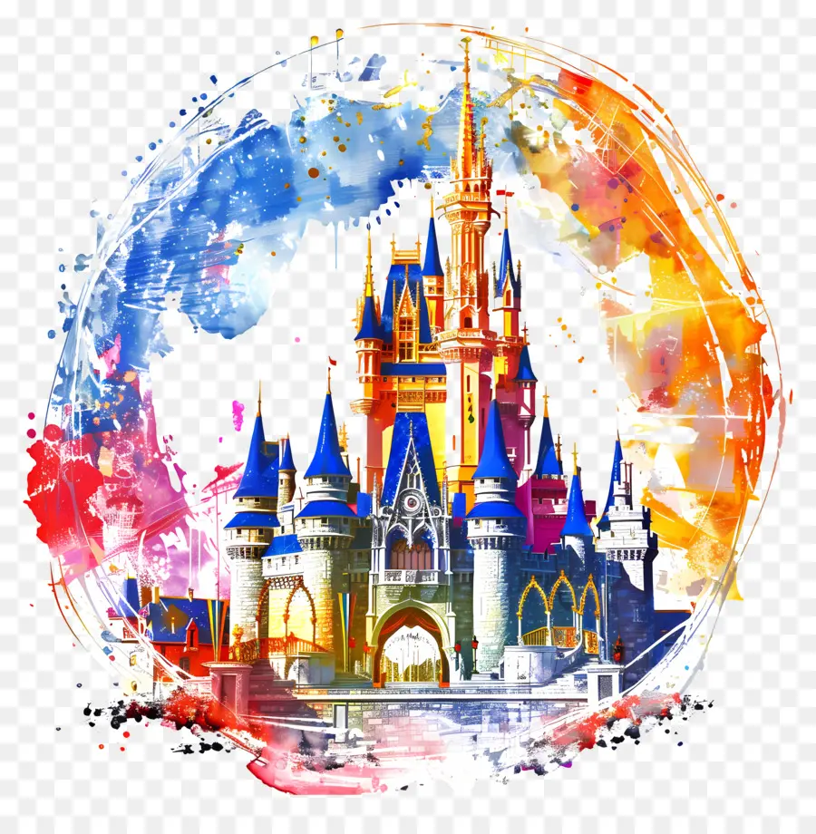 Kastil Disney，Sleeping Beauty PNG