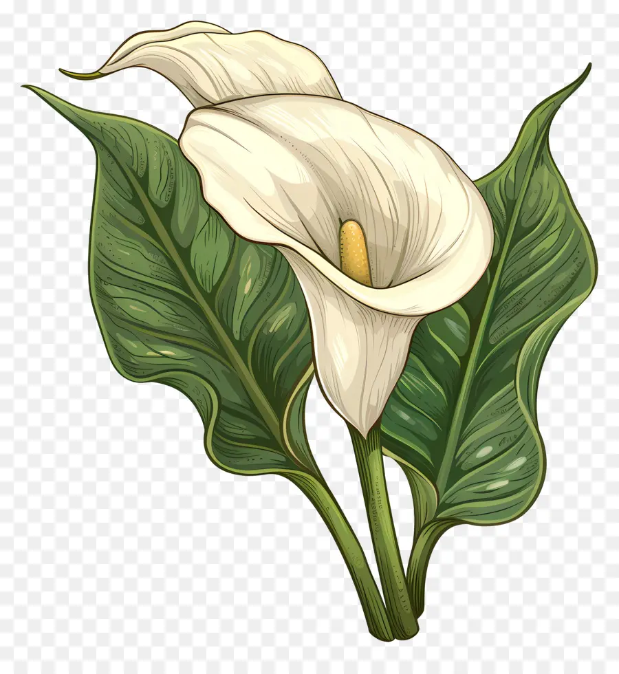 Panggilan Lili，Calla Lily PNG