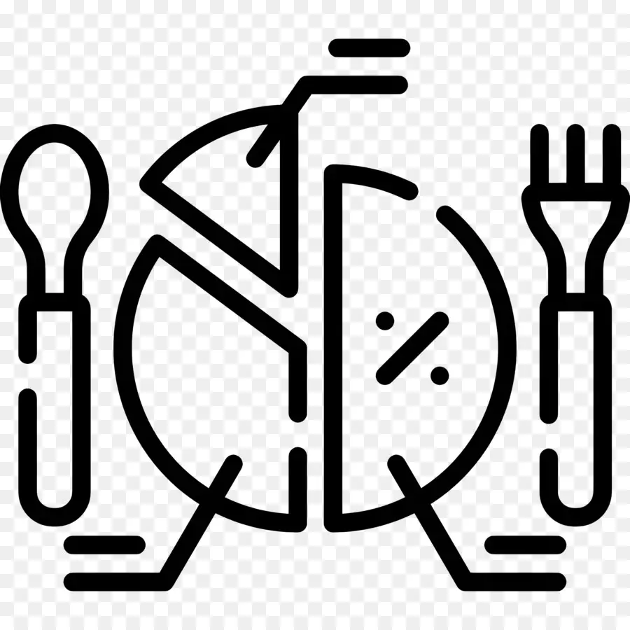 Logo Makanan，Hitam PNG