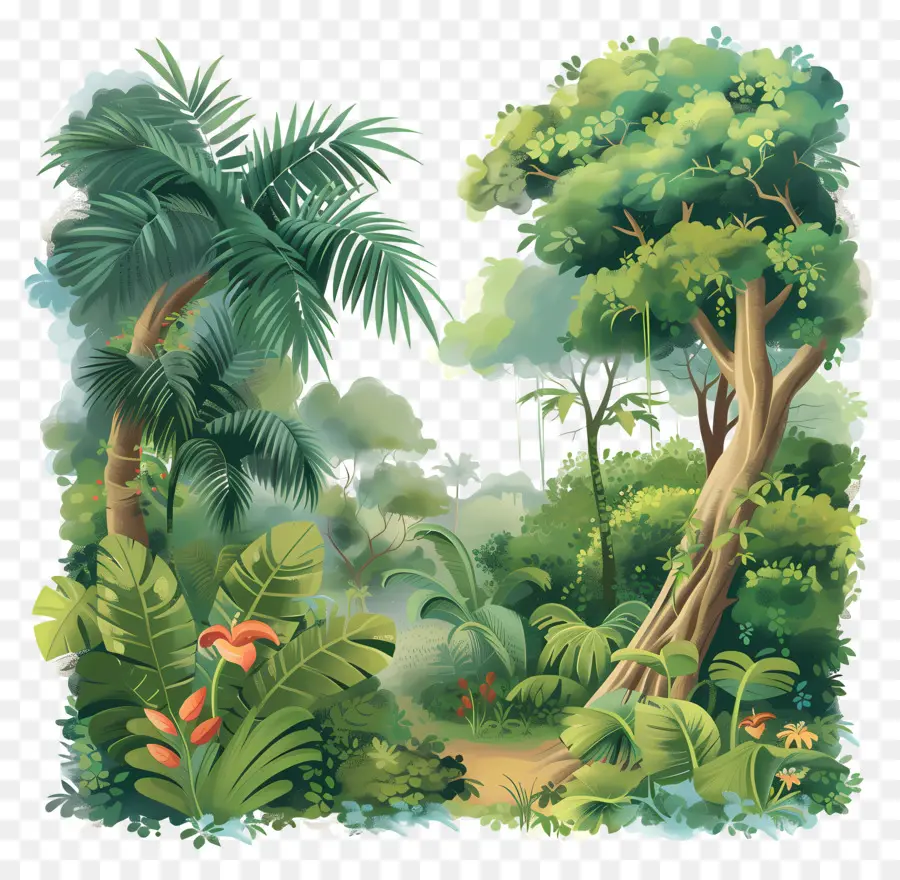 Hutan Yang Subur，Hutan Tropis PNG