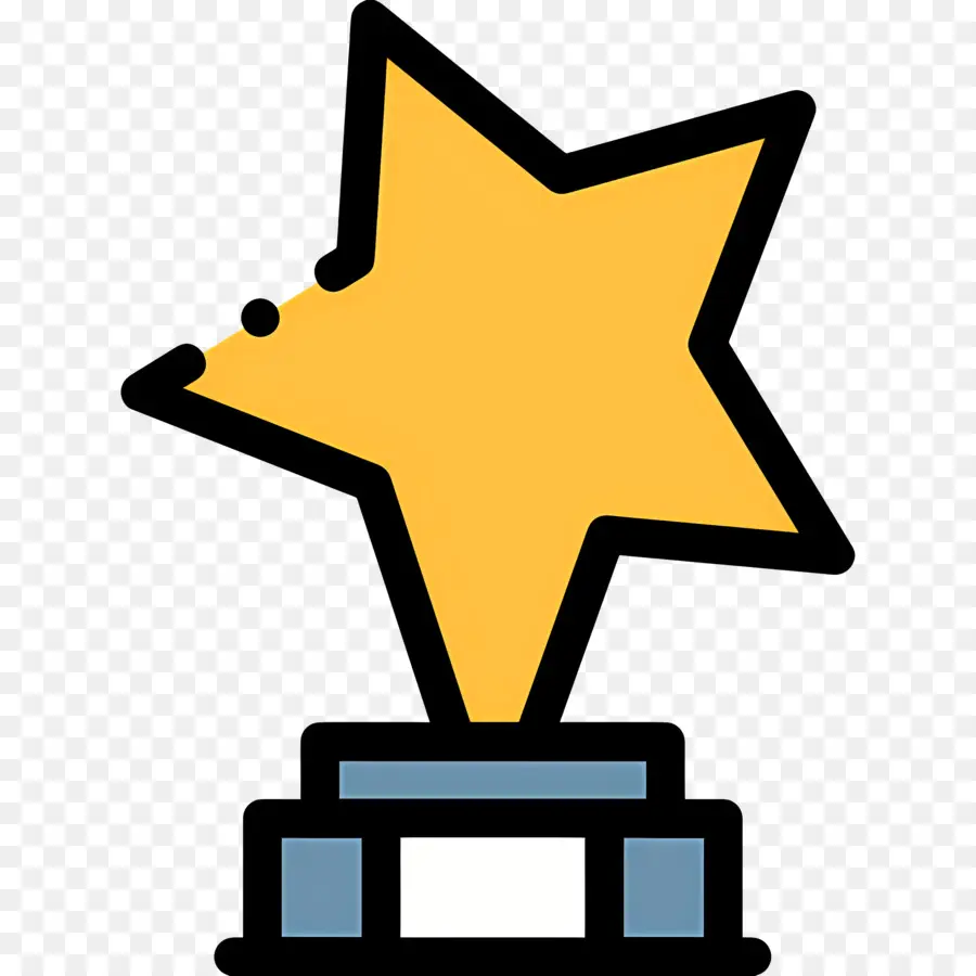 Logo Bintang，Bintang Penghargaan PNG