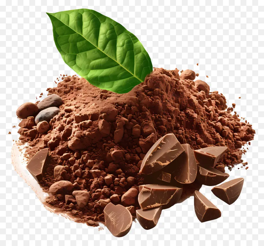 Bubuk Kakao，Cokelat Chip PNG