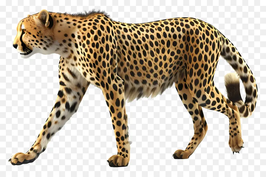 Tampilan Sisi Cheetah，Sepatu Cheetah PNG