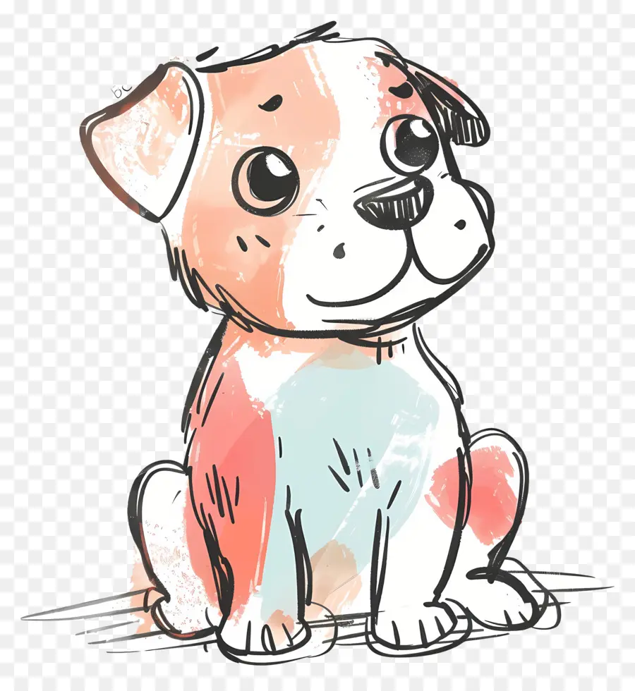 Doodle Anjing，Anjing Kecil PNG