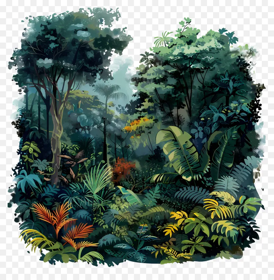 Hutan Yang Subur，Hutan PNG
