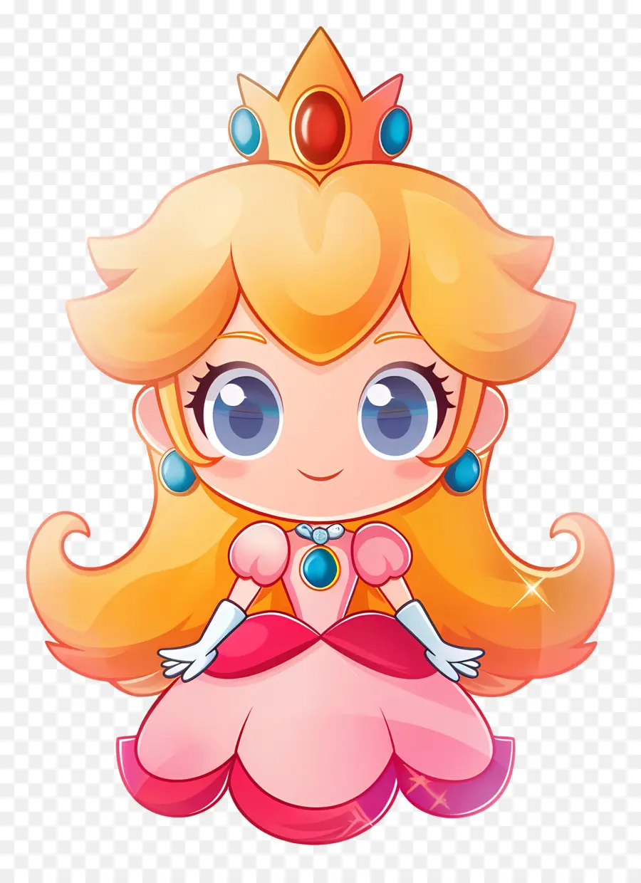 Princess Peach，Putri PNG