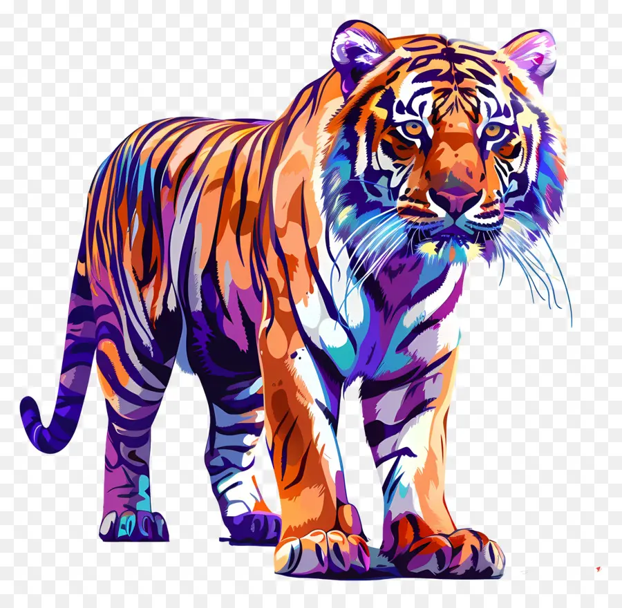Royal Bengal Tiger，Harimau PNG