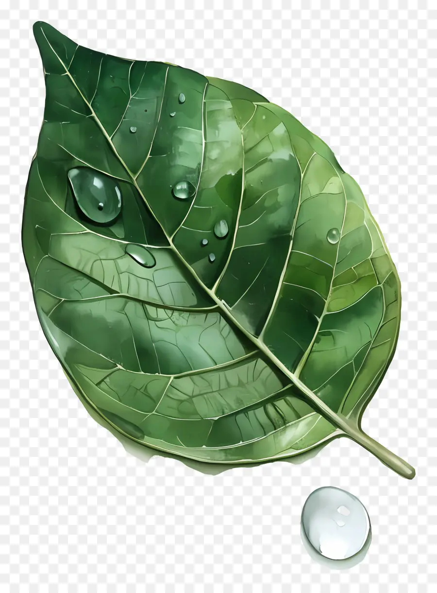 Titisan Air Mata，Daun PNG