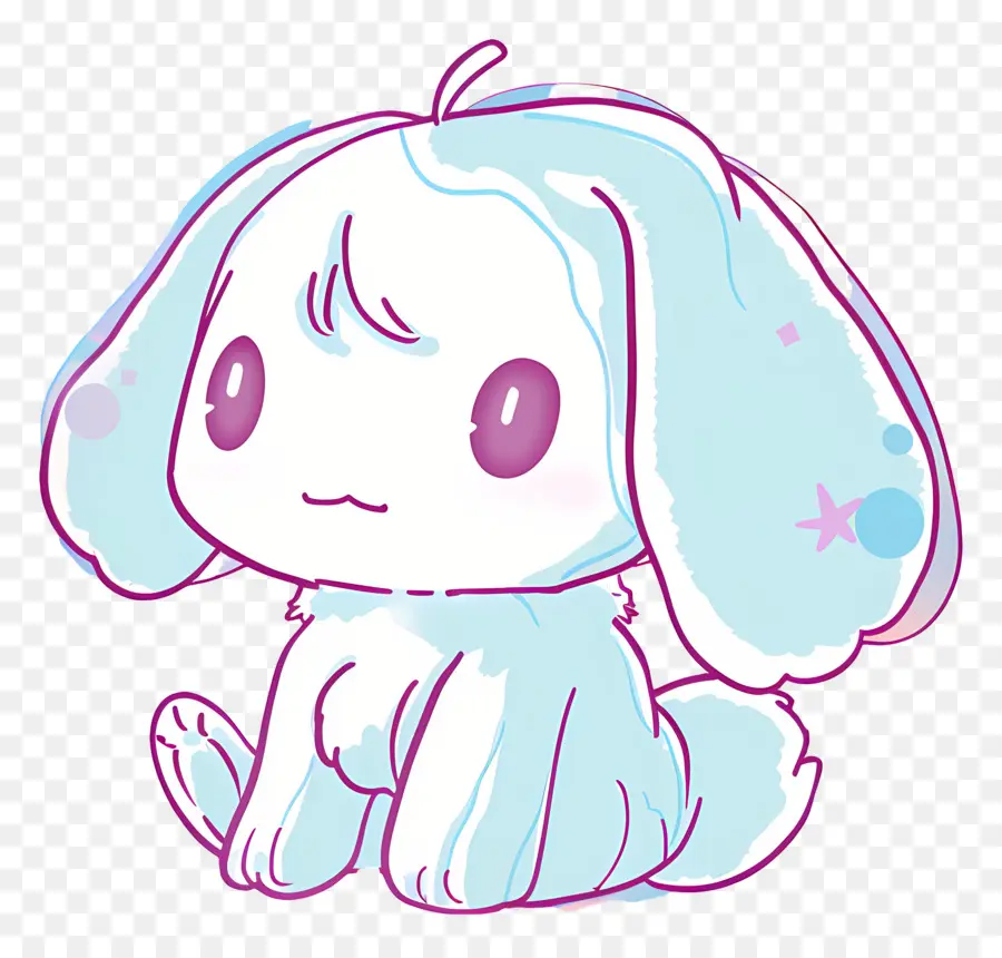 Cinnamoroll，Putih Anak Anjing PNG