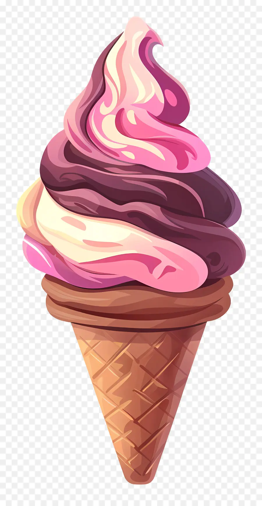 Es Krim，Kerucut Es Krim PNG