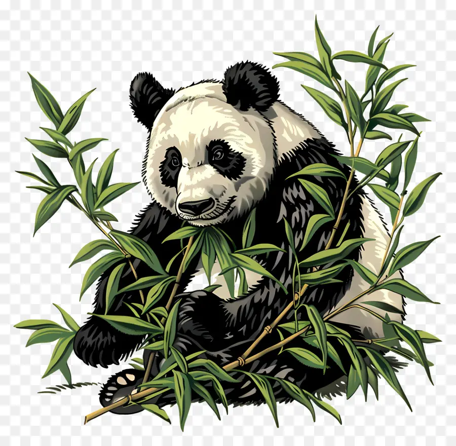 Panda，Panda Raksasa PNG