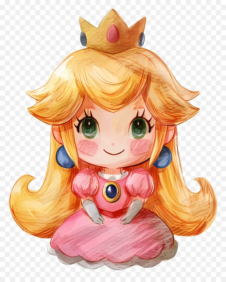 Princess Peach，Super Mario Bros PNG