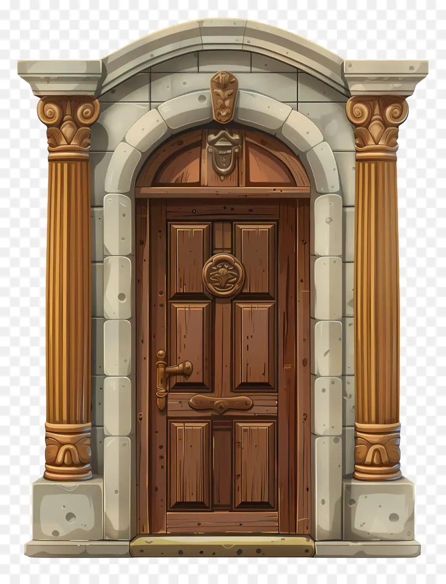 Pintu，Pintu Kayu PNG