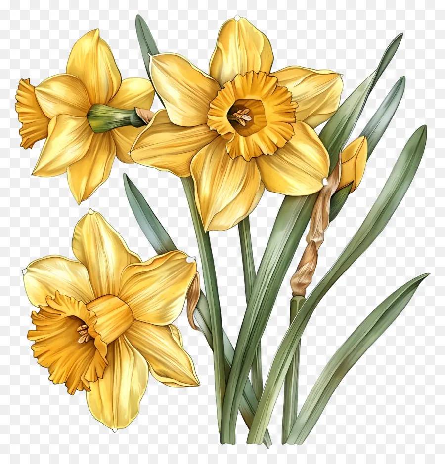 Bunga Daffodil，Bakung PNG